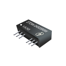 27DW-9W 系列 9瓦 1.6KV隔离电压 4:1宽输入 直流对直流电源转换器