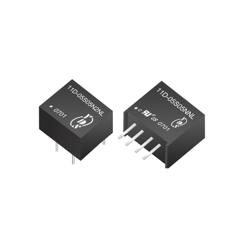 11D 系列 0.25瓦 1KV隔離電壓 直流對直流電源轉換器