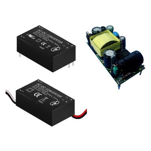 GA005/GB005/GC005系列 5瓦 3KVac隔離電壓 穩壓輸出 交流對直流電源轉換器